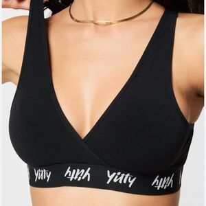 Yitty Major Label Smoothing Cross-Front Bralette Sz L